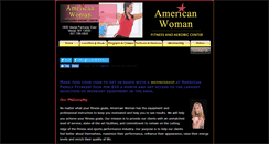 Desktop Screenshot of americanwomanfitness.org
